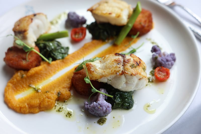 Monkfish at Sole. Photograph: Dara Mac Dónaill/The Irish Times