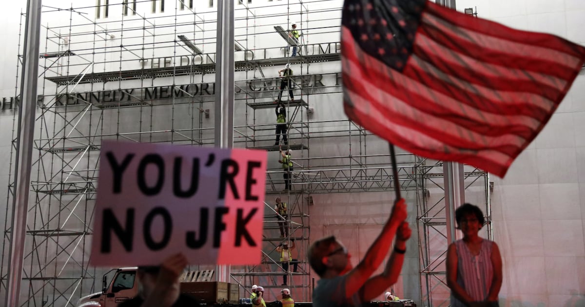 Kennedy Center cannot hold as things fall apart for Trump – The Irish Times