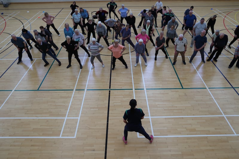 The ExWell medical exercise classes in Tallaght Leisure Centre, Dublin. Photograph: Nick Bradshaw/The Irish Times