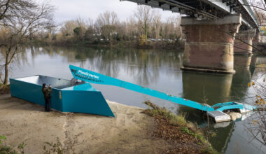 France river barriers cut plastic pollution as Toulouse scheme collects eight tonnes