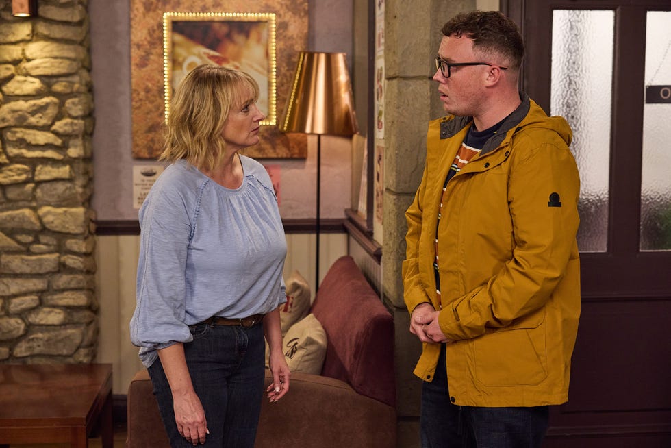 Nicola King, Vinny Dingle, Emmerdale nicola king, vinny dingle, emmerdale