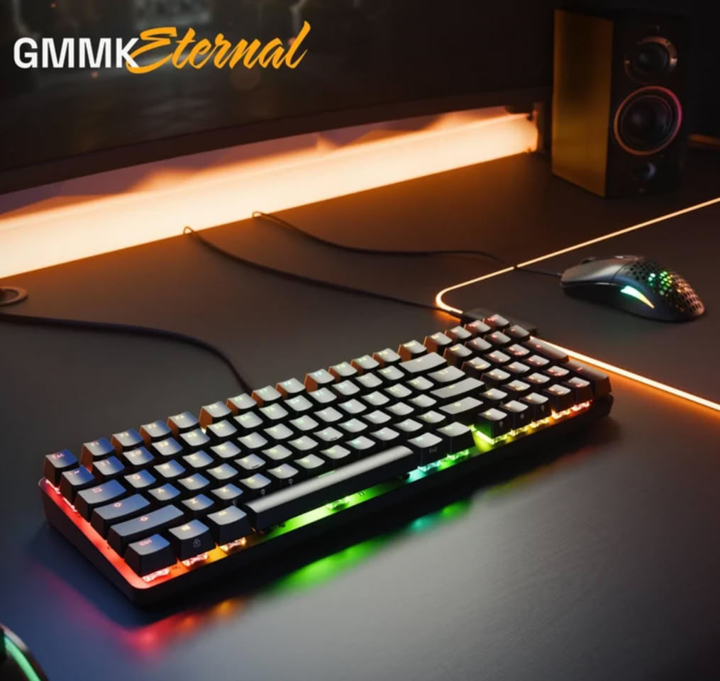 Glorious Eternal Launches as 96% Compact Gaming Keyboard With a Num Pad