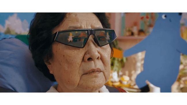 AI short 'Centenarian Kindergarten'