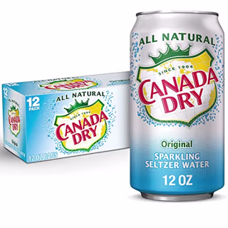 Canada Dry Sparkling Seltzer Water