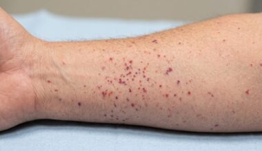 Cryoglobulinemic Vasculitis on skin from Hepatitis C