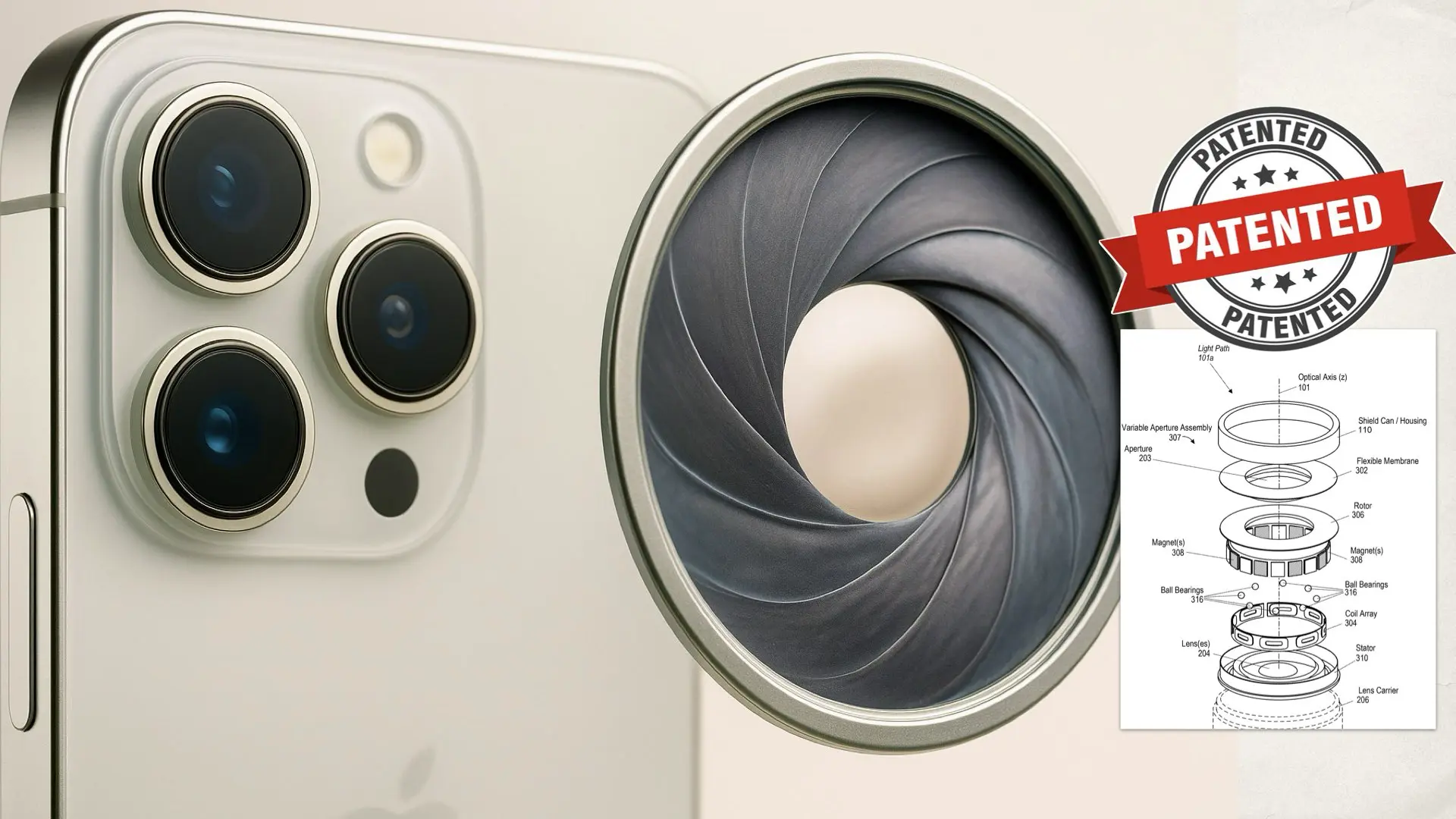 Apple Reinvents the Iris: New Patent Reveals Soft-Membrane Aperture for Future iPhone Cameras
