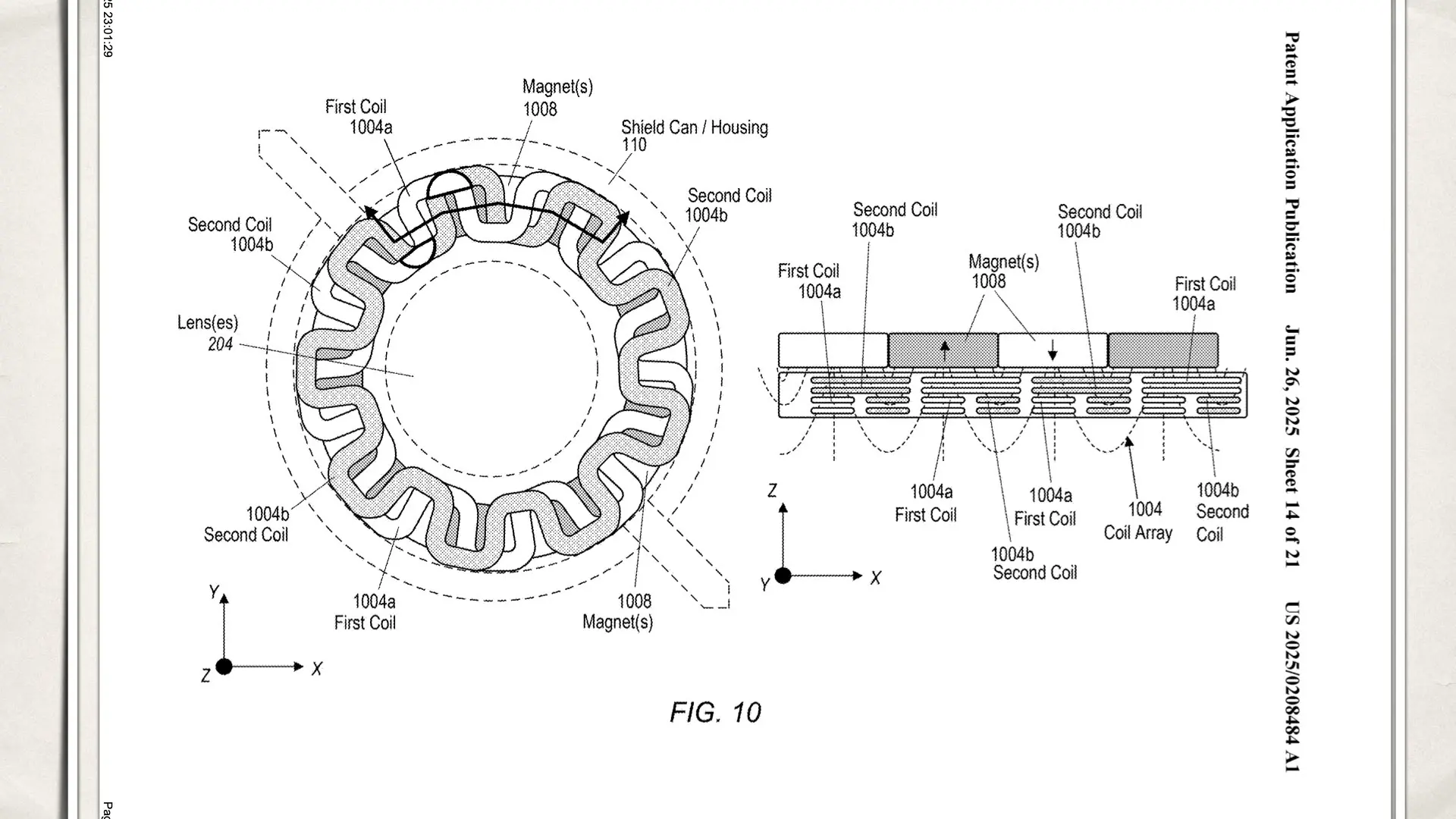 Apple patent: "Camera Module With Variable Lens Aperture With Soft Membrane"