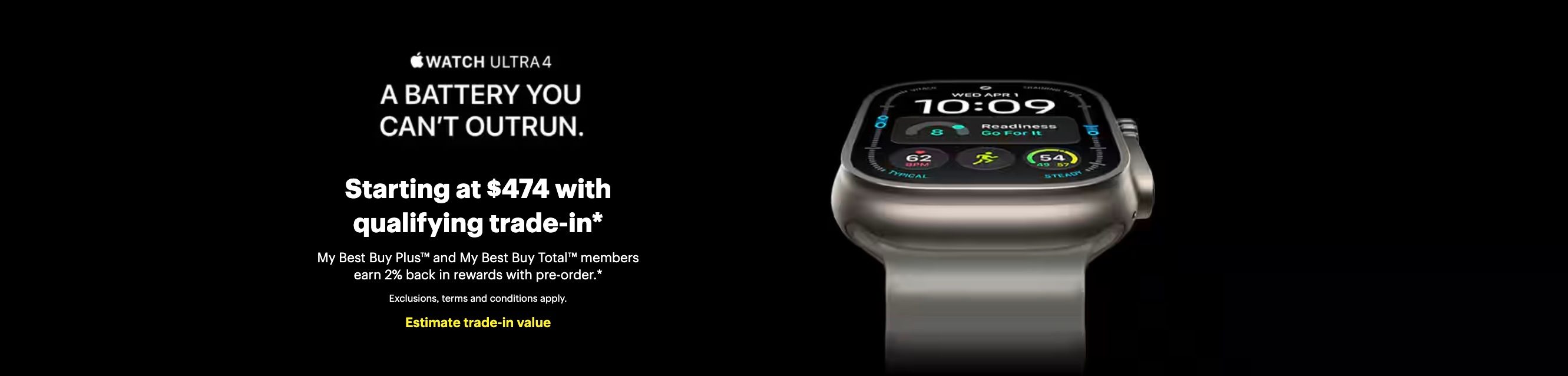A close up of a smart watch