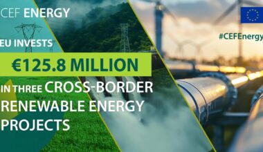 CEF Energy: EU invests €125.8 million in three cross-border renewable energy projects