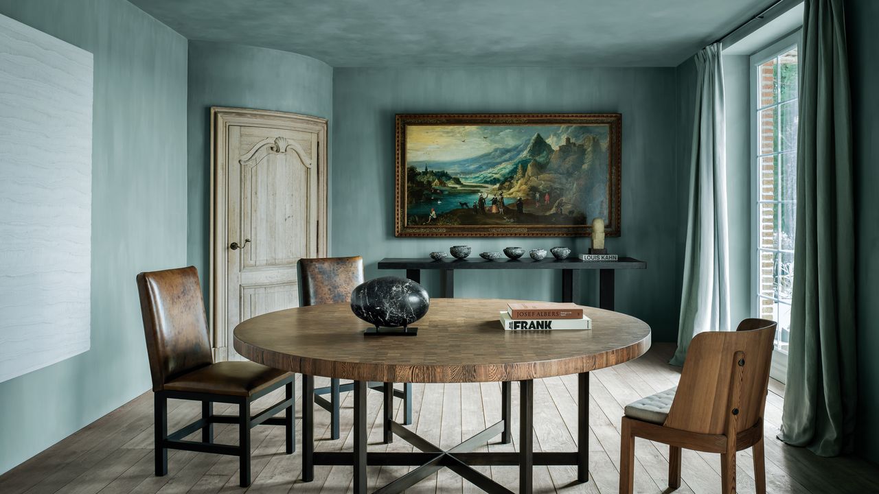A restored early 20th-century house outside Ghent, full of tactile touches and earthy sophistication