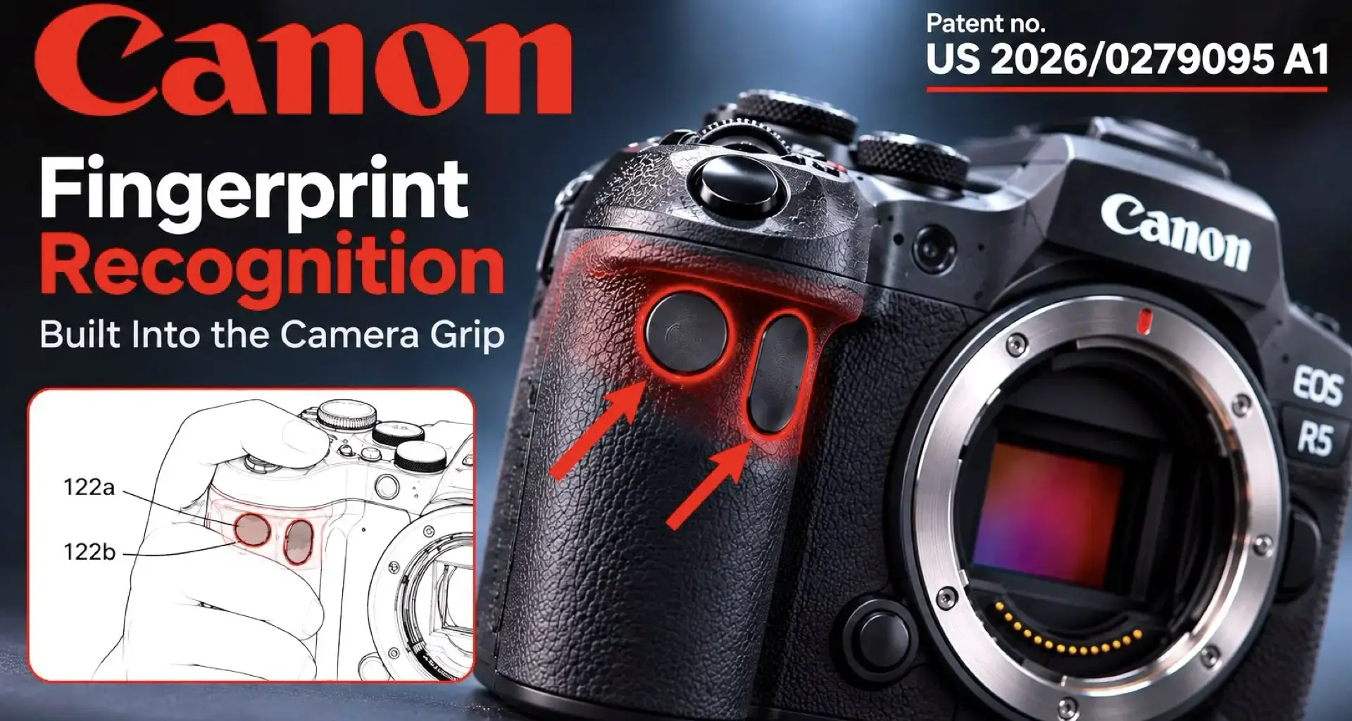 Canon Wants the Camera to Recognize Who Is Holding It, New Patent Shows