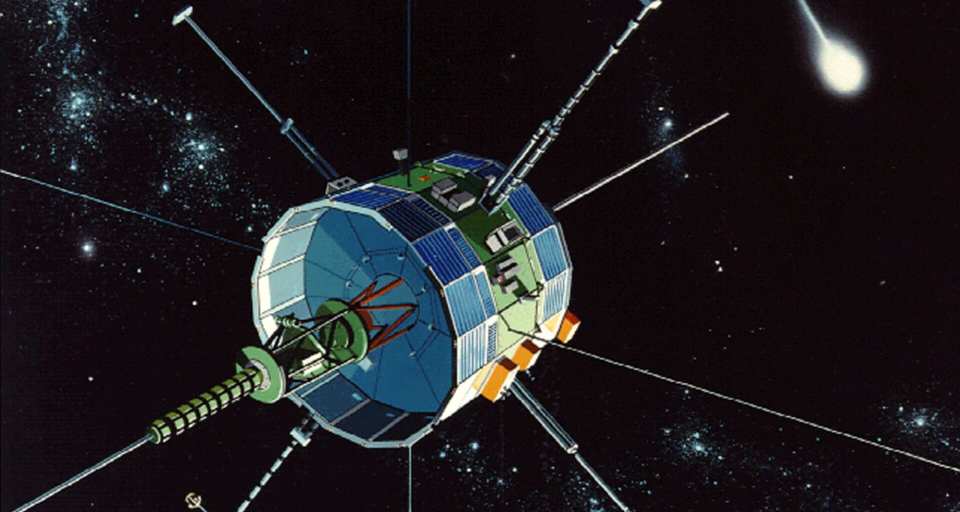 On this day in space! Sept. 11, 1985: The International Cometary Explorer makes 1st comet flyby in history for NASA and Europe