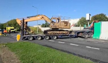 Site clearance at former Crown Paints site
