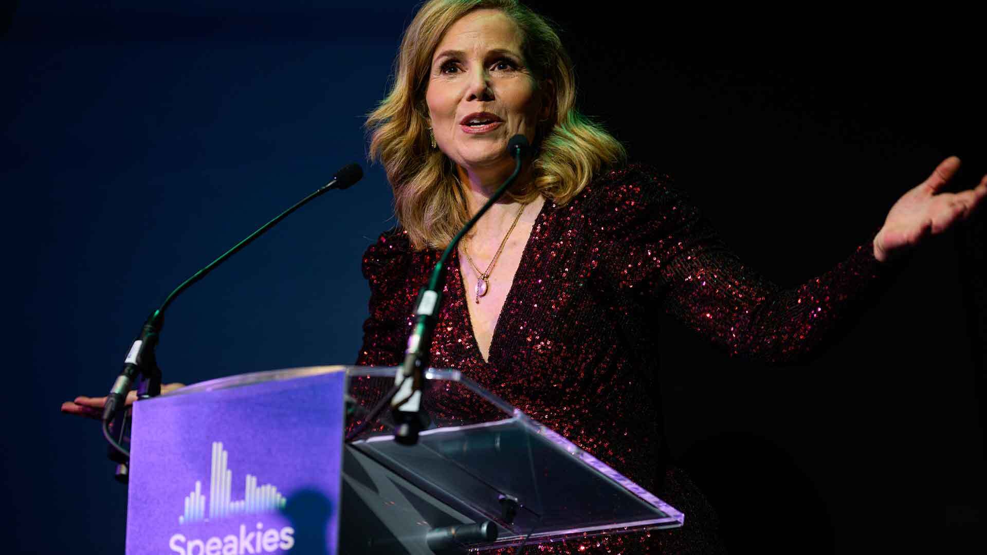 Sally Phillips at The British Audio Awards in 2025 © David Monteith-Hodge Sally Phillips at The British Audio Awards in 2025 © David Monteith-Hodge