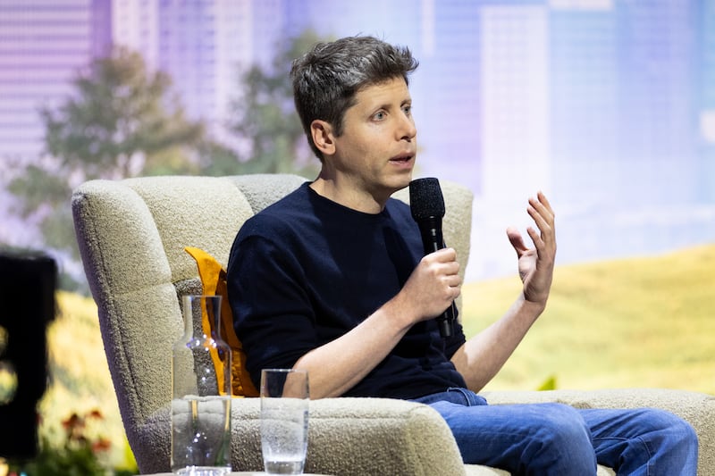 OpenAI chief executive Sam Altman. Photograph: Benjamin Fanjoy/Getty Images
