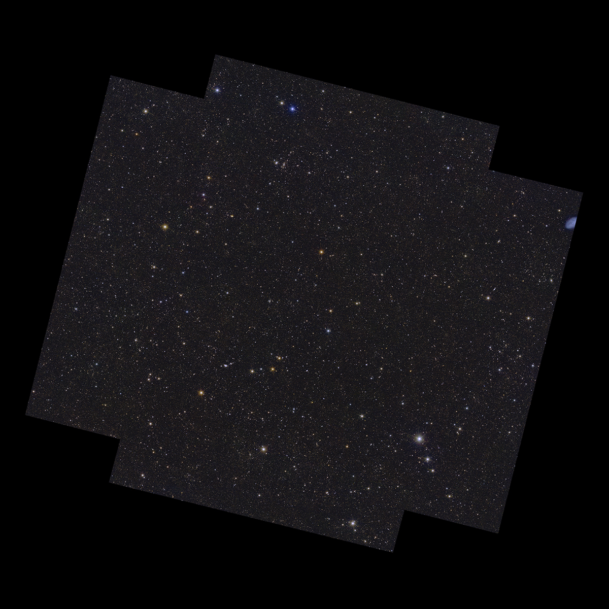 In just one observation, Euclid spotted 4.5 million galaxies in this, the spacecraft's Deep Field Fornax. In the coming years, Euclid will make 52 observations of this field to reach its full depth. Credit: ESA/Euclid/Euclid Consortium/NASA, image processing by J.-C. Cuillandre, E. Bertin, G. Anselmi