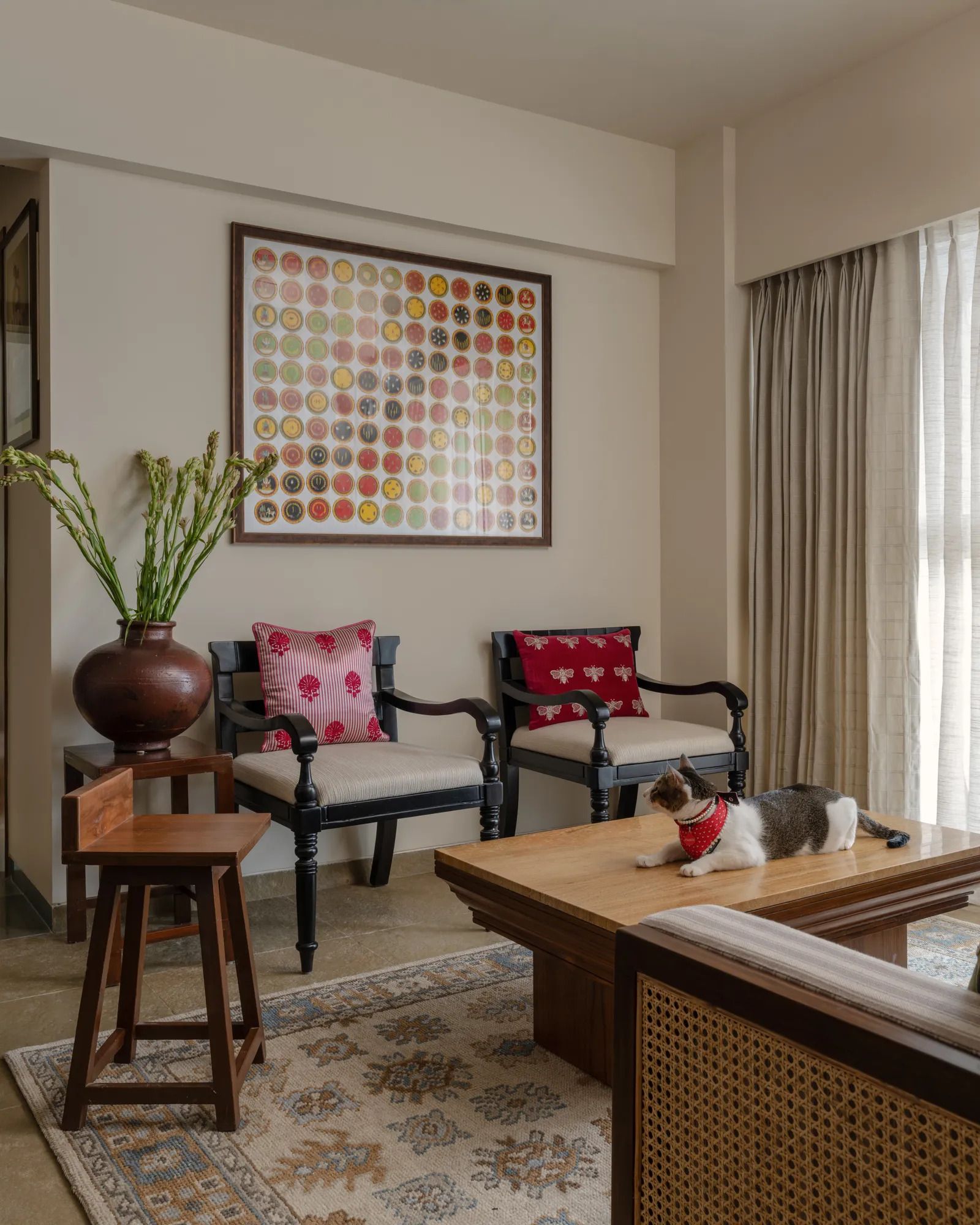 Image may contain Home Decor Chair Furniture Indoors Interior Design Architecture Building Living Room and Room