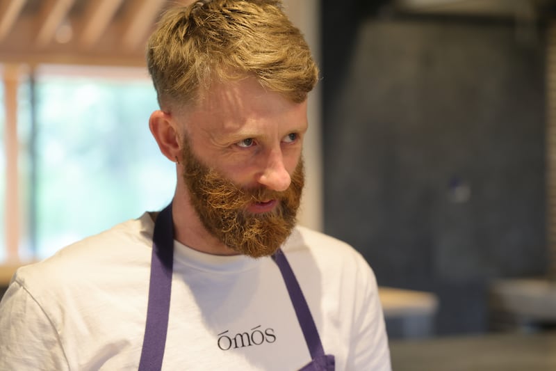 Ómós head chef Matt Smith. Photograph: Bryan O'Brien