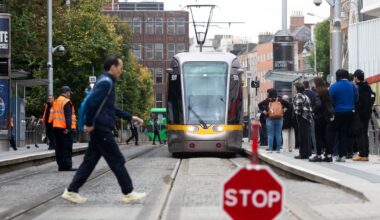 Luas services see significant disruption in Dublin city centre amid power fault – The Irish Times