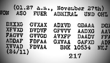An 'unsolved' encrypted World War I radio message