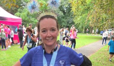 ‘If I had not arrived at the hospital within an hour, I probably would not have made it’: NI mum who survived major heart attack at 36 takes on Belfast Half Marathon for 40th birthday