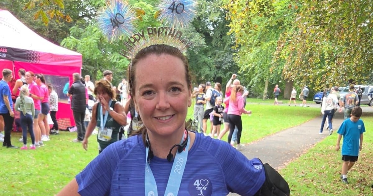 ‘If I had not arrived at the hospital within an hour, I probably would not have made it’: NI mum who survived major heart attack at 36 takes on Belfast Half Marathon for 40th birthday