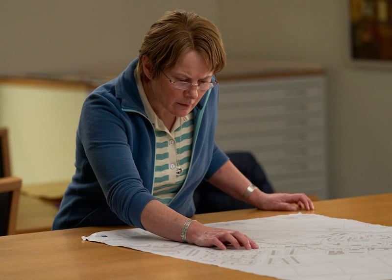 The Lost Children of Tuam: Monica Dolan as Catherine Corless in Frank Berry's film. Photograph: Enda Bowe