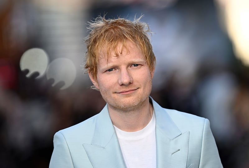 Ed Sheeran. Photograph: Gareth Cattermole/Getty Images