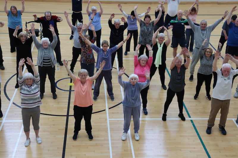 The ExWell medical exercise classes in Tallaght Leisure Centre, Dublin. Photograph: Nick Bradshaw/The Irish Times