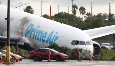 Five people killed in Miami jet crash were in van used by aircraft cleaners – The Irish Times