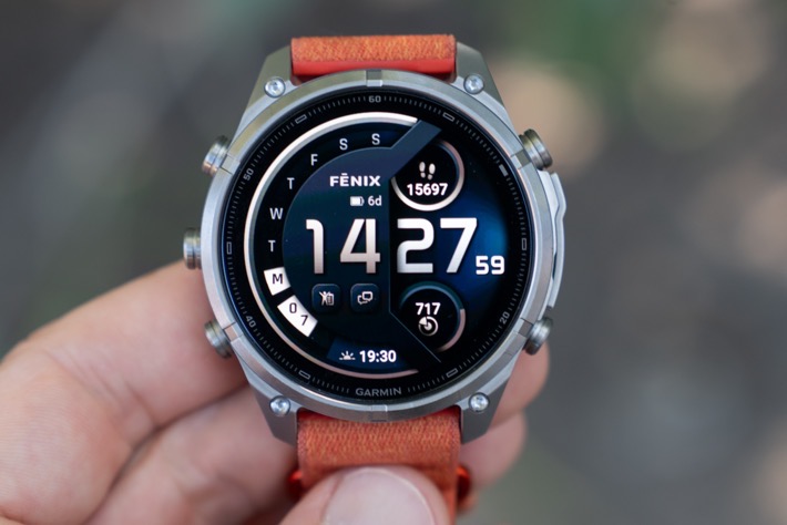 Garmin Fenix9 Stock Watchface.