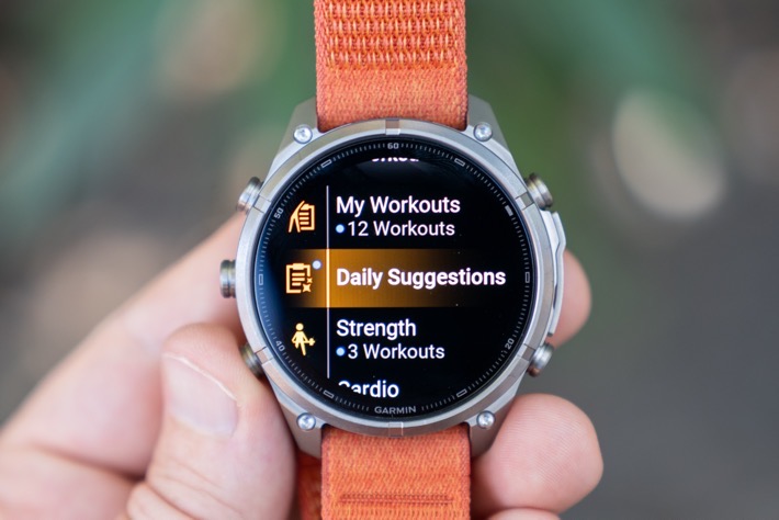 GarminFenix9 DailySuggestions.