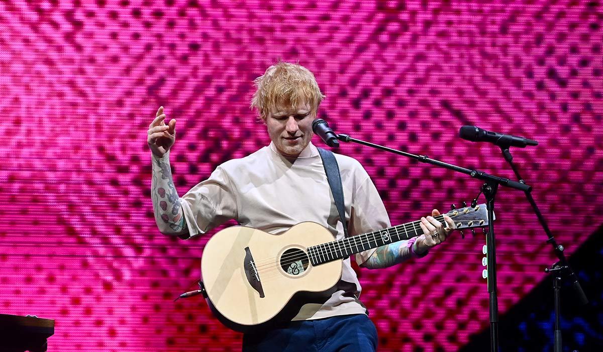 Ed Sheeran performs during iHeartRadio KISS108's Jingle Ball 2025 Presented By Capital One. Pic: Getty Images