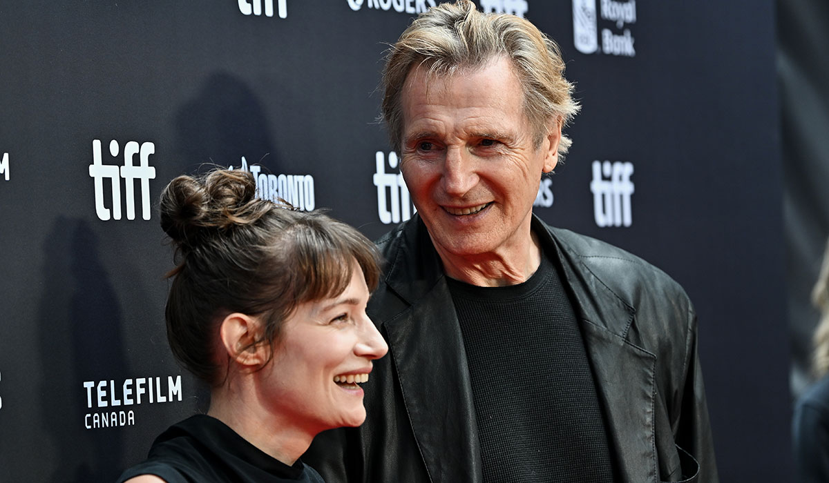 Liam Neeson debuts new romance with actress Stella Stocker