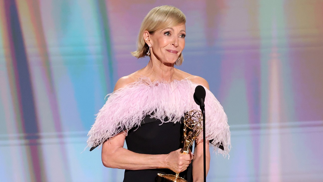 Allison Janney accepts the Outstanding Supporting Actress in a Drama Series Award for "The Diplomat" onstage during the 78th Primetime Emmy Awards at Peacock Theater on September 14, 2026 in Los Angeles, California.