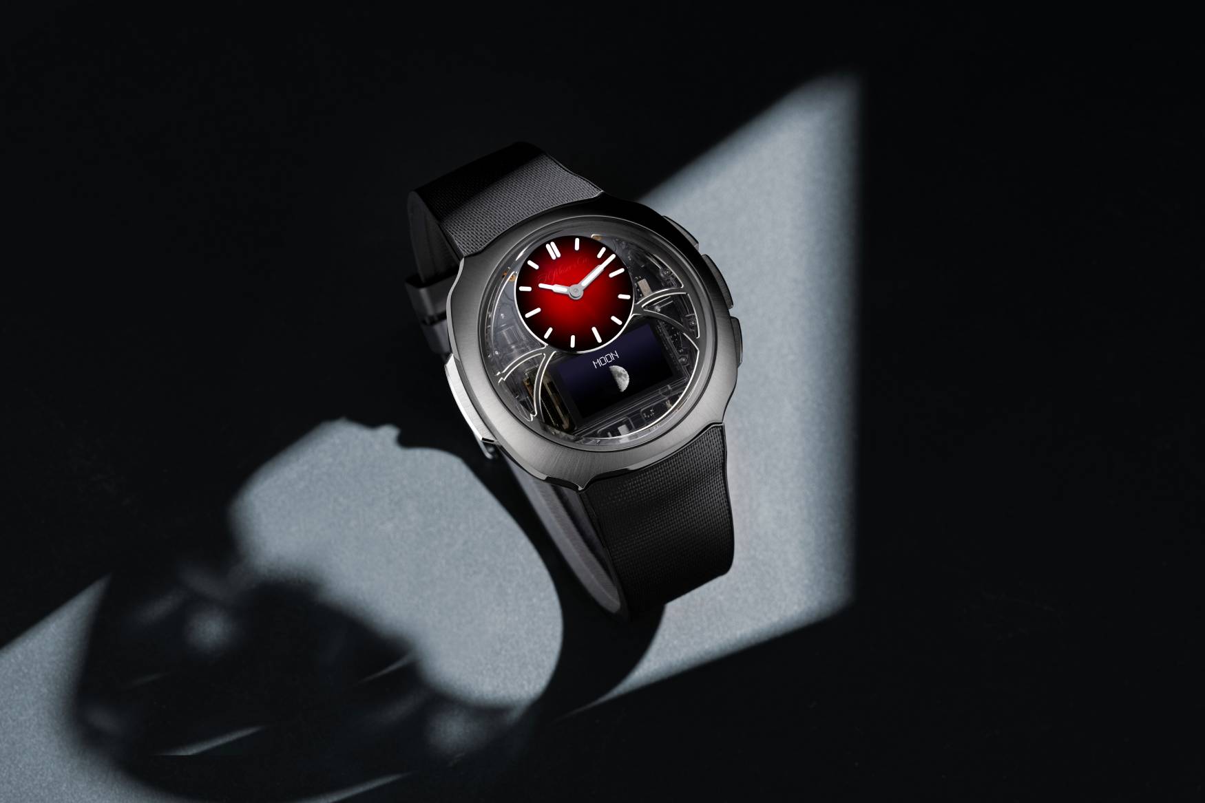 H Moser Streamliner OFF GRID black and red