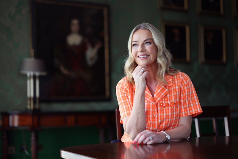 Claire Byrne. Photograph: Dara Mac Dónaill







