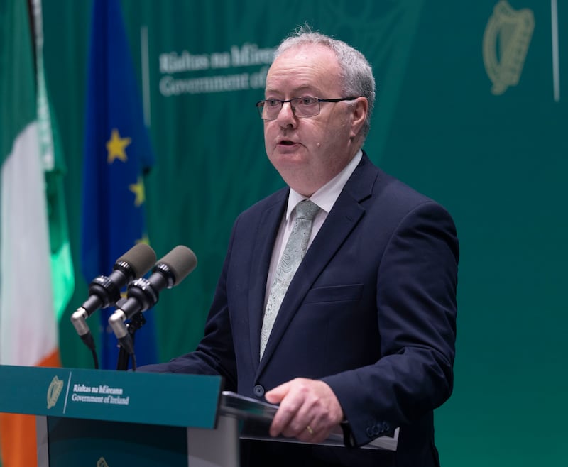 Minister of State at the Department of Education Michael Moynihan TD owns or co-owns about 88 acres. Photograph: Sam Boal/Collins Photos 
