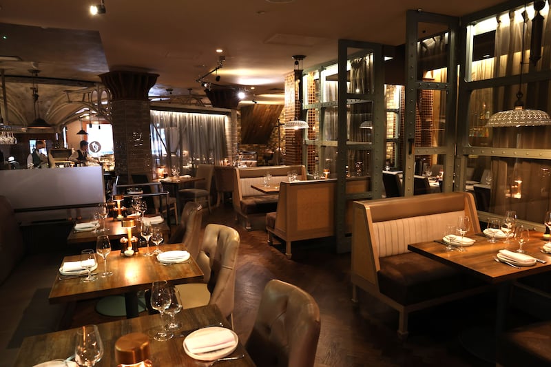 Inside Sole in Dublin 2. Photograph: Dara Mac Dónaill/The Irish Times