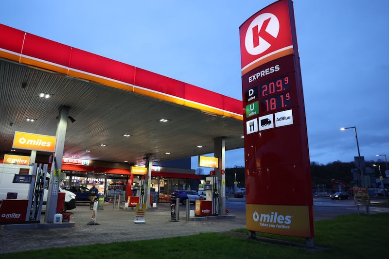 The price of petrol, diesel and kerosene rose dramatically following the US and Israel attacks on Iran Picture: Enda O’Dowd