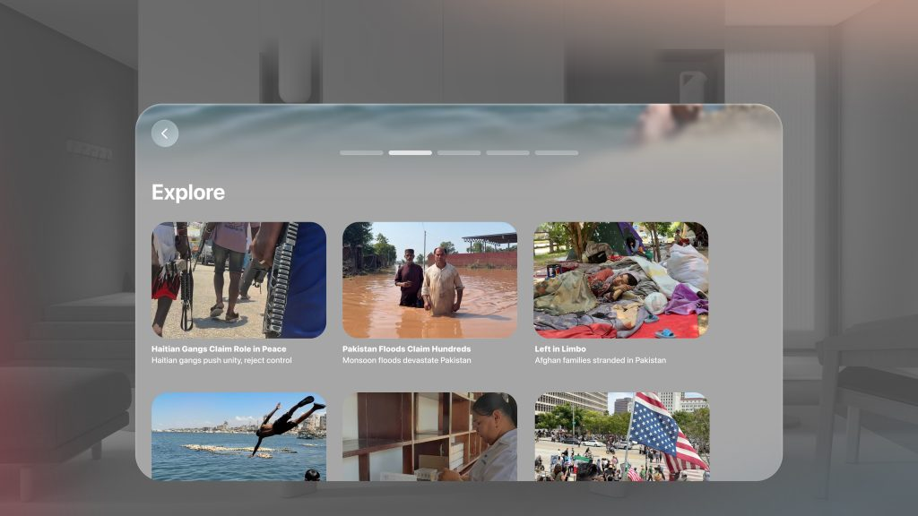 Acute Immersive Powers Custom visionOS Apps For Immersive Video