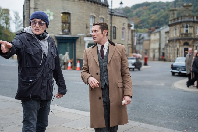 INK. (L to R) Director Danny Boyle and Jack O'Connell as Lamb on the set of INK. Cr. Nick Wall © 2026.