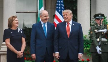 Trump, while in Ireland, provokes UK by praising reunification