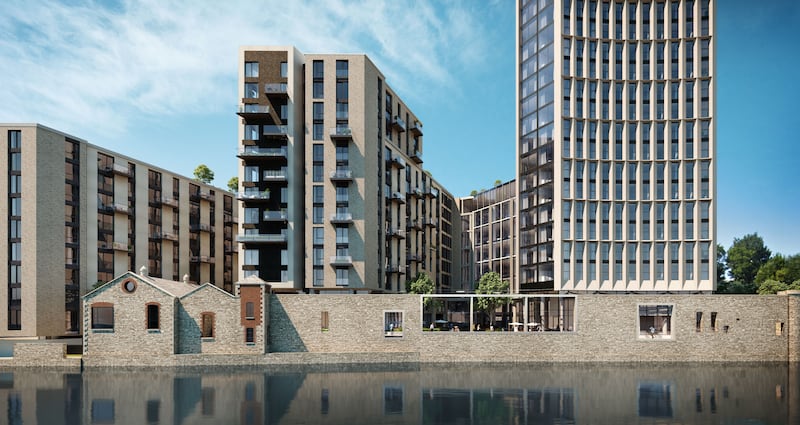 Developer Joe O'Reilly spent in excess of €30 million to buy the site beside Heuston Station in 2018. 