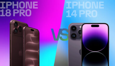 iPhone 18 Pro, iPhone 14 Pro versus graphic