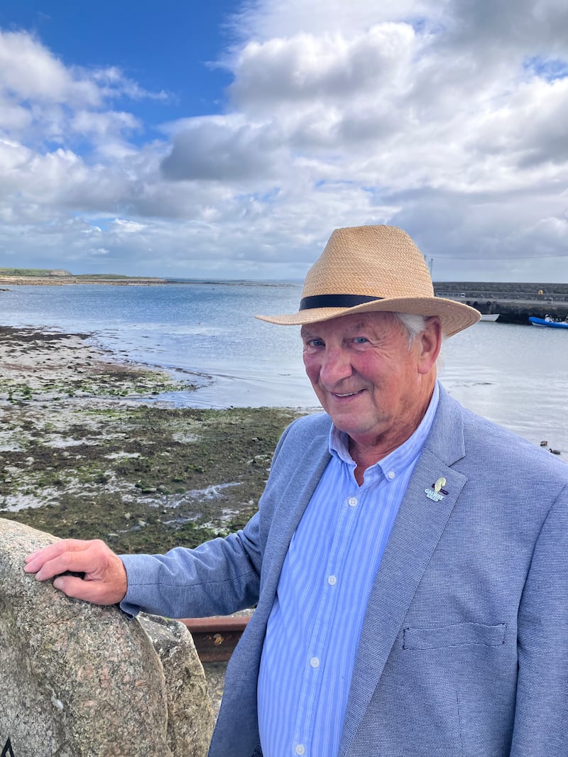 'The sea is coming up, all right. In the beginning I didn’t believe it, but it is,' Eugene Greaney says. Photograph: Dara Bradley