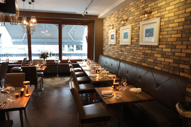 Sole comprises a number of dining areas. Photograph: Dara Mac Dónaill/The Irish Times