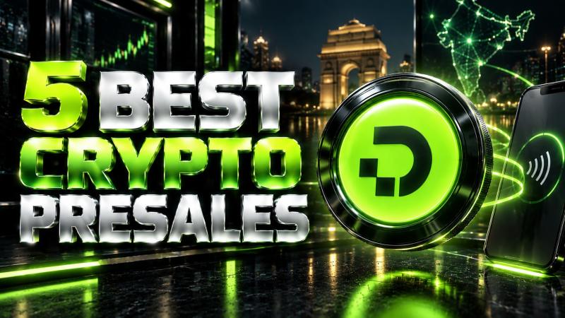 India's $314B UPI month and new tap-and-pay feature put payments in focus as five crypto presales compete for attention.