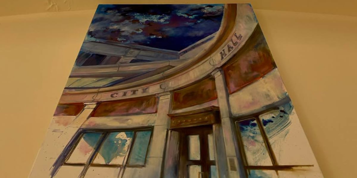 City of Jackson unveils new permanent art installation by Lendon Noe at City Hall