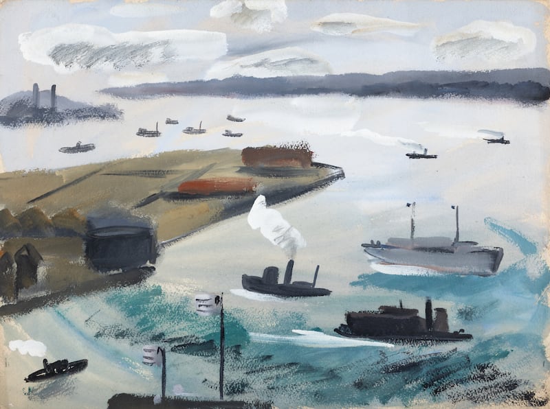 New York Harbour (1938) by Norah McGuinness